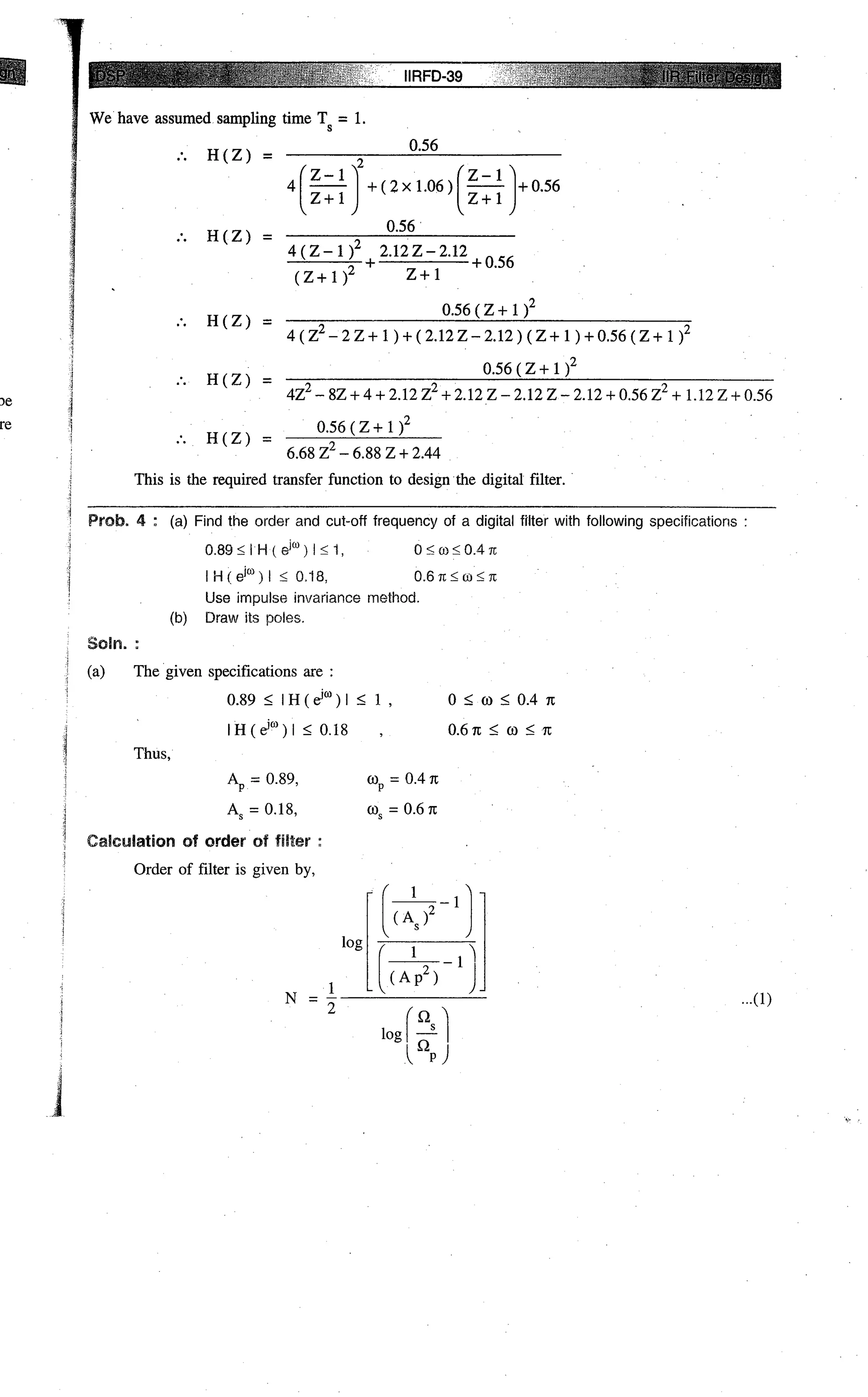 Digital signal processing  by j.s. katre (tech max)