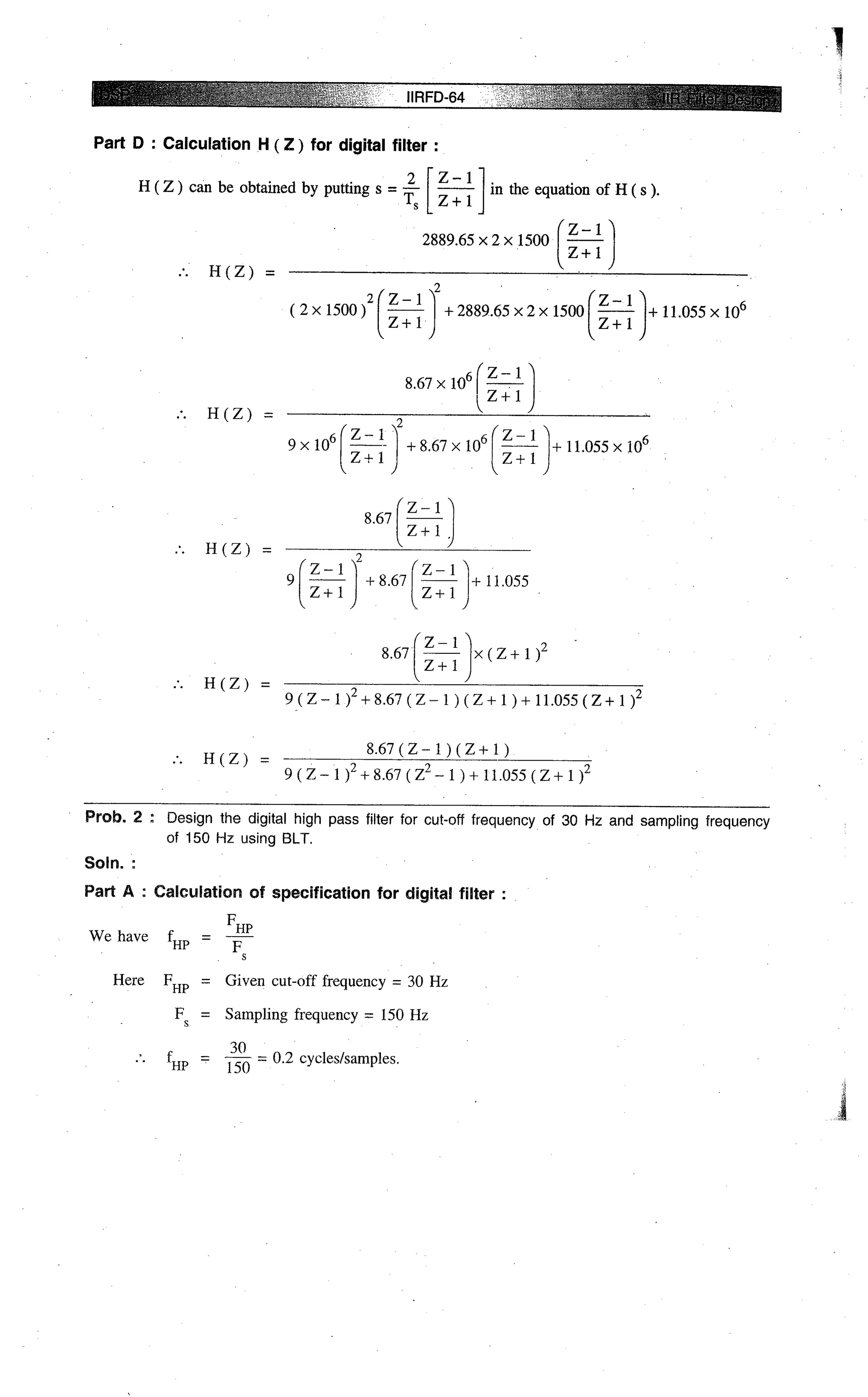 Digital signal processing  by j.s. katre (tech max)