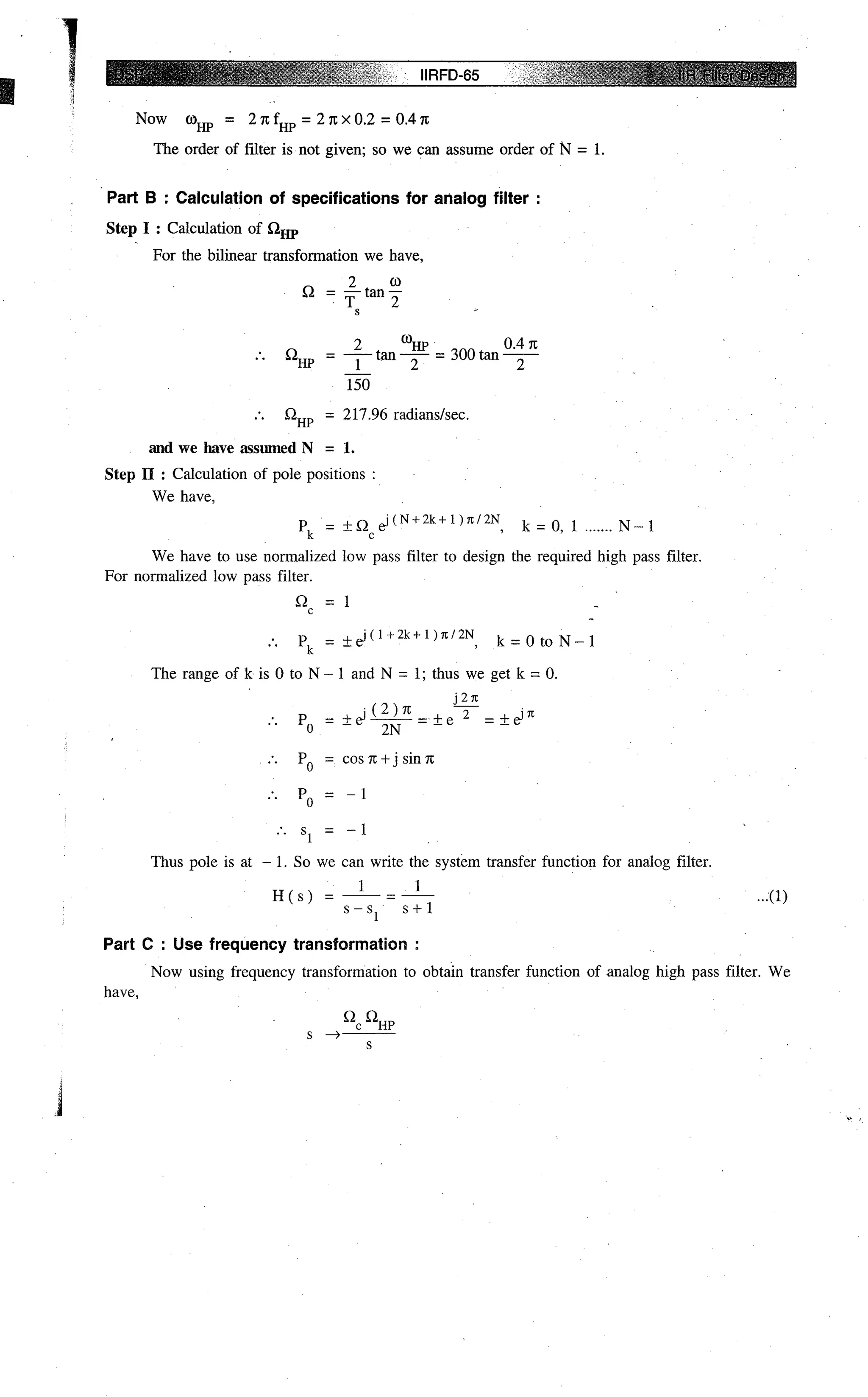 Digital signal processing  by j.s. katre (tech max)