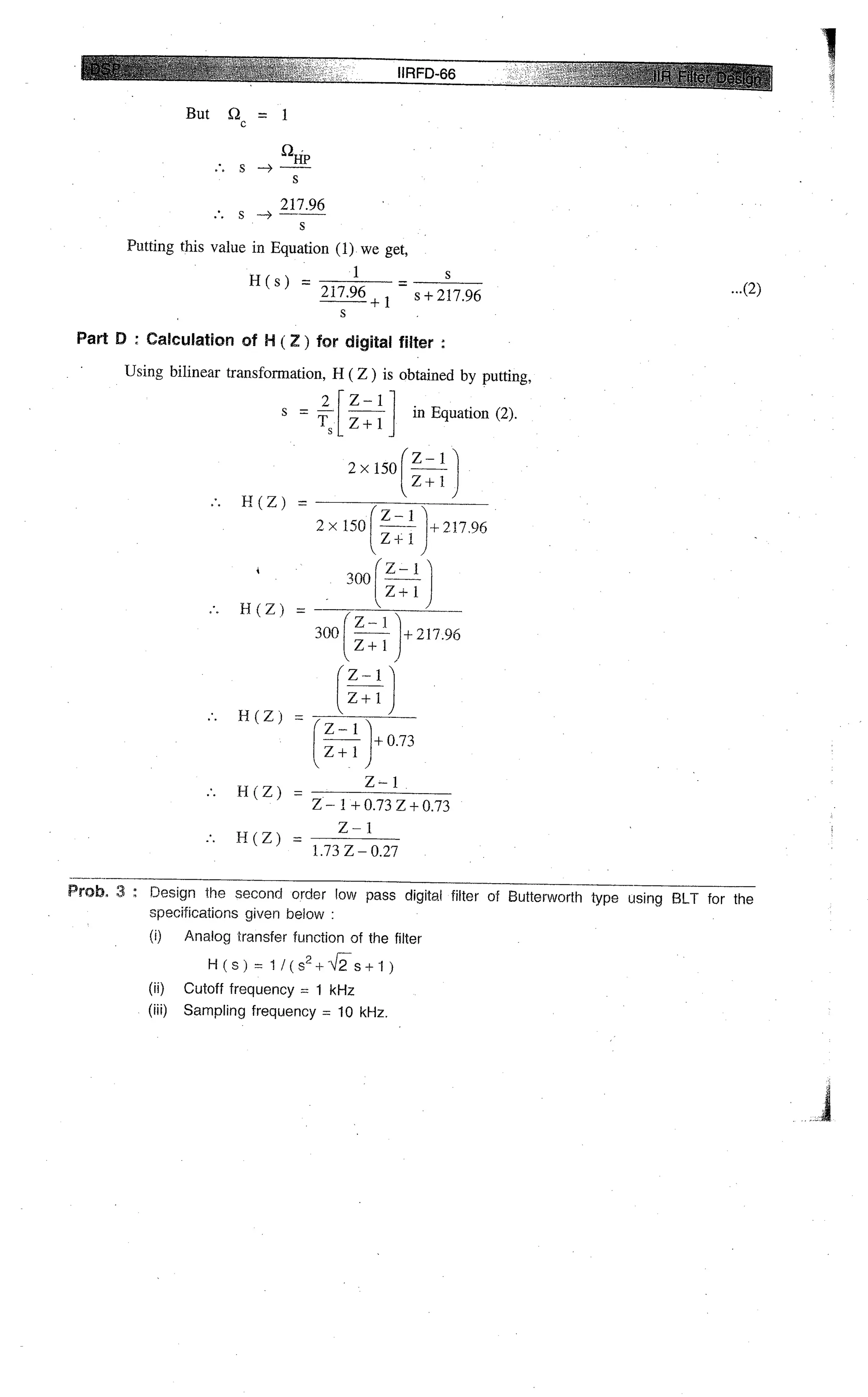 Digital signal processing  by j.s. katre (tech max)