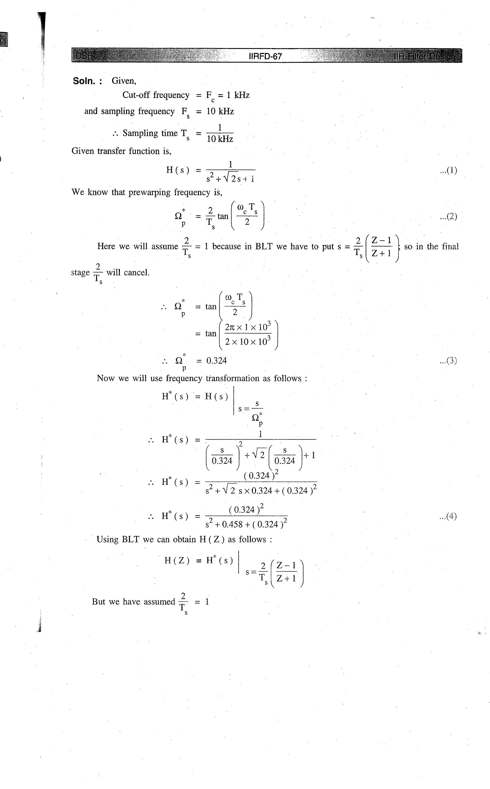Digital signal processing  by j.s. katre (tech max)