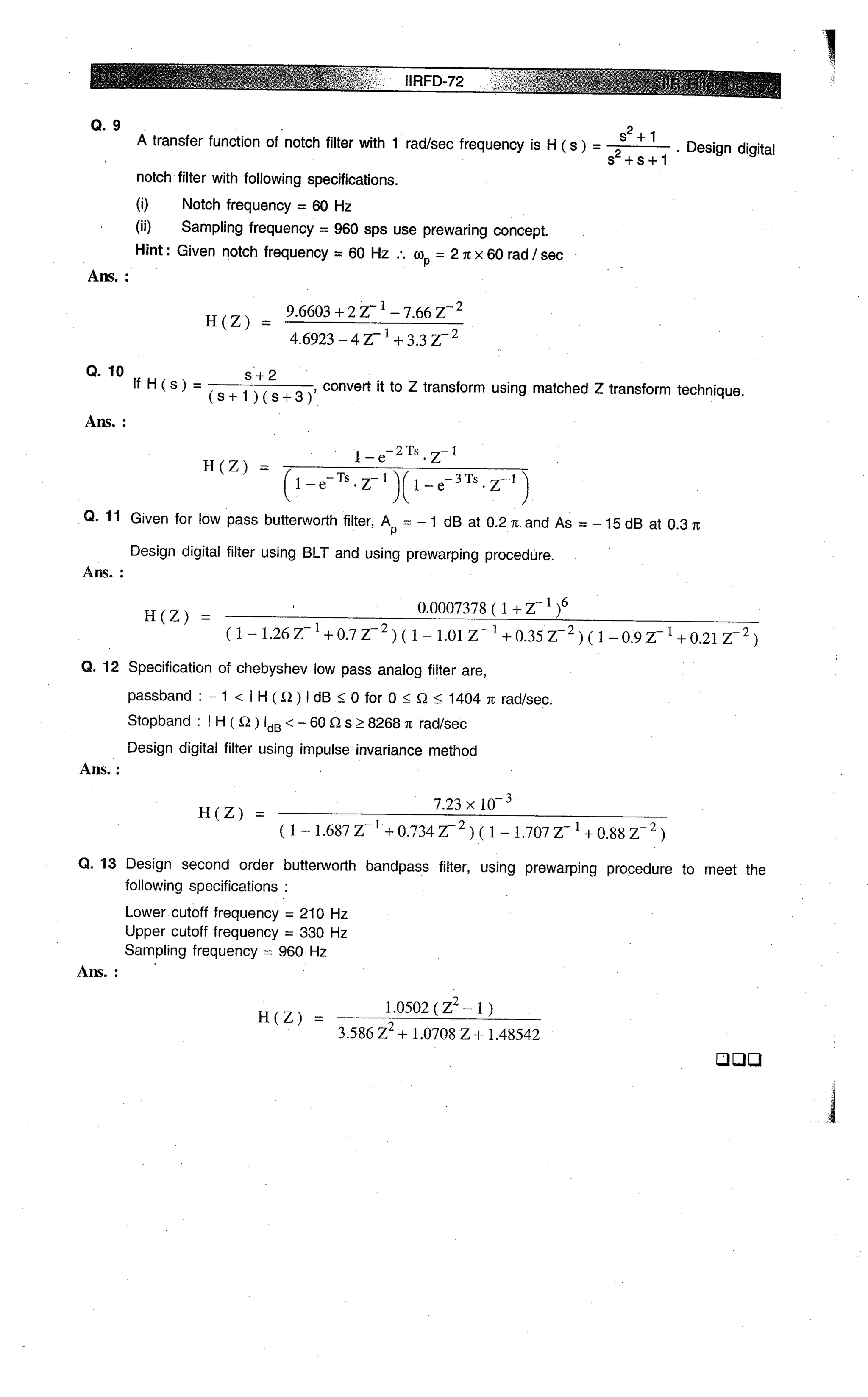 Digital signal processing  by j.s. katre (tech max)