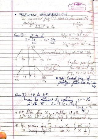 Digital signal processing notes - Akshansh | PDF