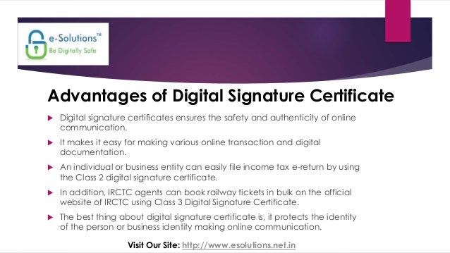 digital signature and digital certificate pdf