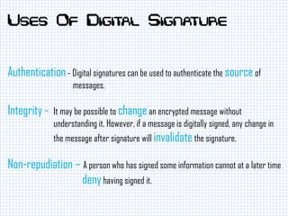 Digital Signatures | PPTX
