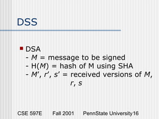 Digital signature schemes | PPT