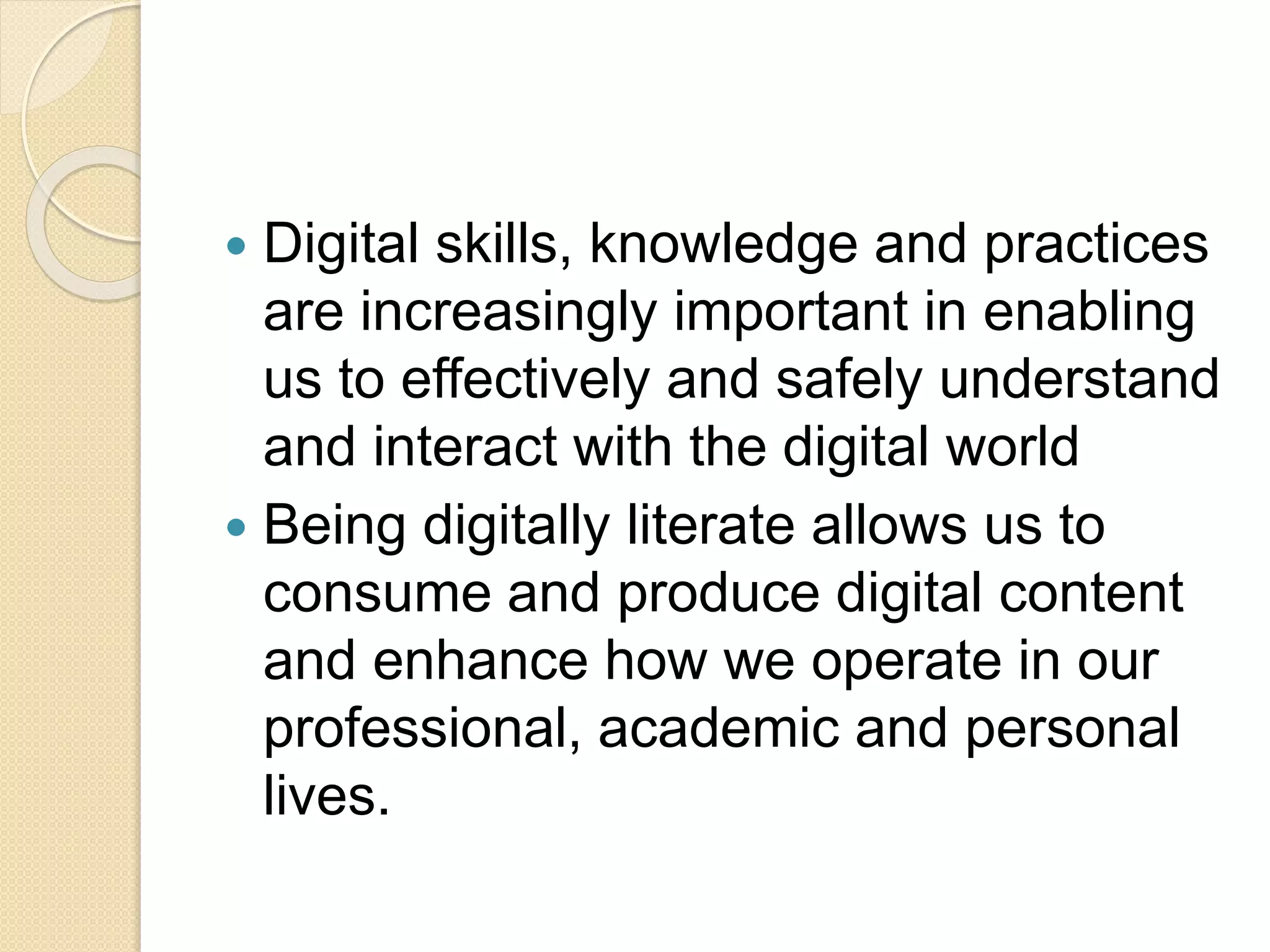 Digital skills | PPTX