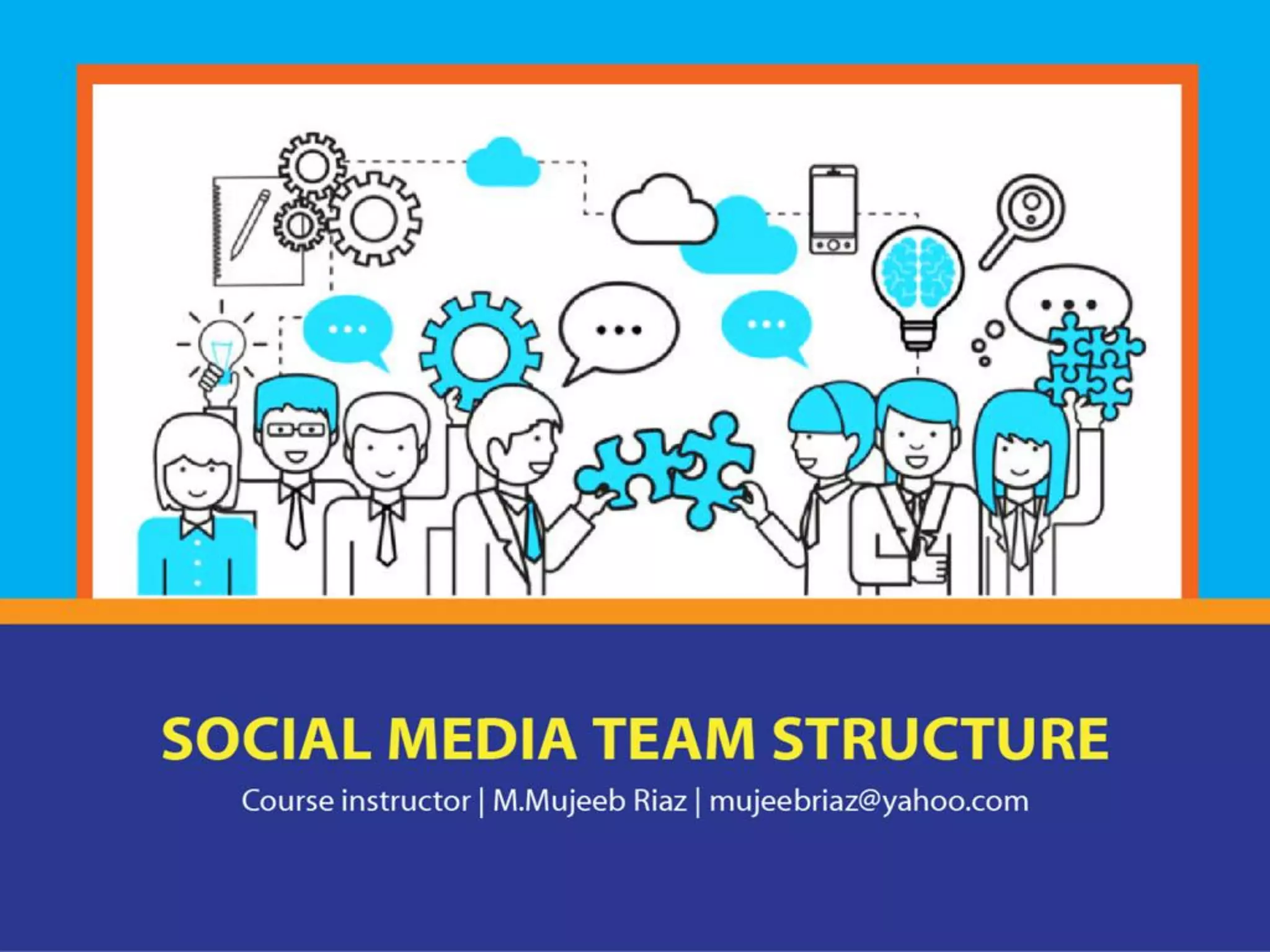 Social Media Team Structure Holistic Model Common Digital & social media team structure | PPT
