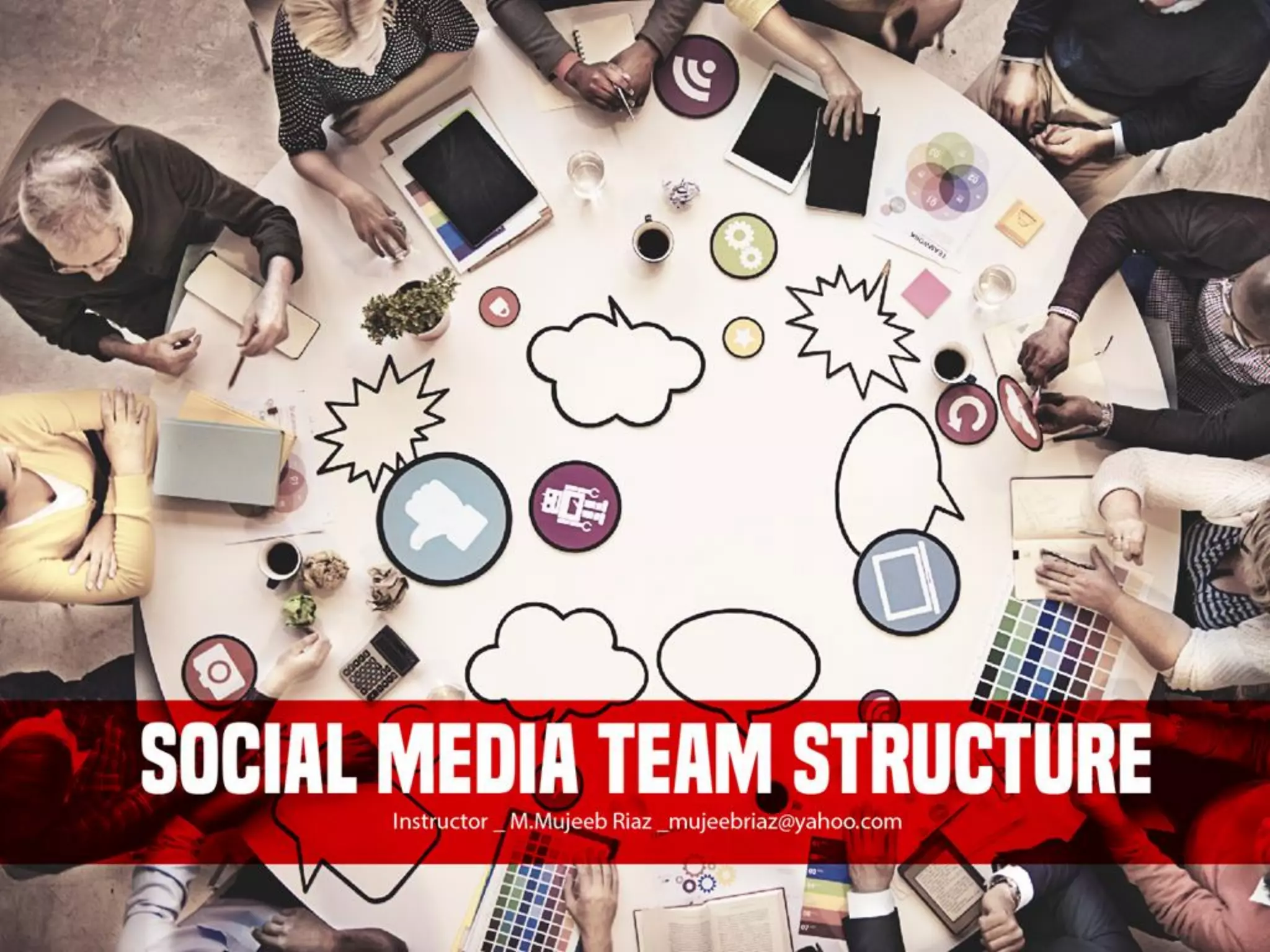 Social Media Team Structure Holistic Model Common Digital & social media team structure _Mujeeb Riaz Notes | PPT | Free
