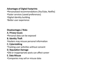 Understanding Digital Footprints and Data Protection Laws: Privacy ...