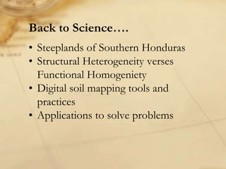 Digital soil mapping