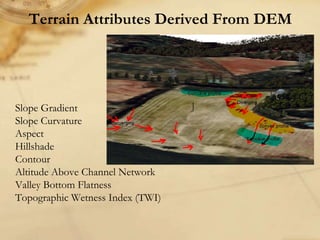 Digital soil mapping