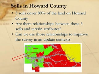 Digital soil mapping