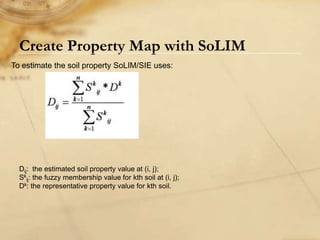 Digital soil mapping