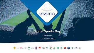 Digital Sports Day
Nederland
31 oktober 2017
 