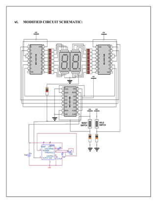 vi.   MODIFIED CIRCUIT SCHEMATIC:
 
