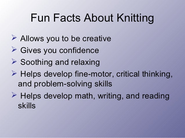 Learn To Knit