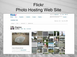 Flickr Photo Hosting Web Site 