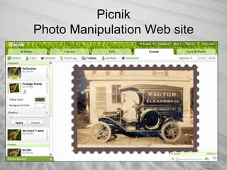 Picnik Photo Manipulation Web site 