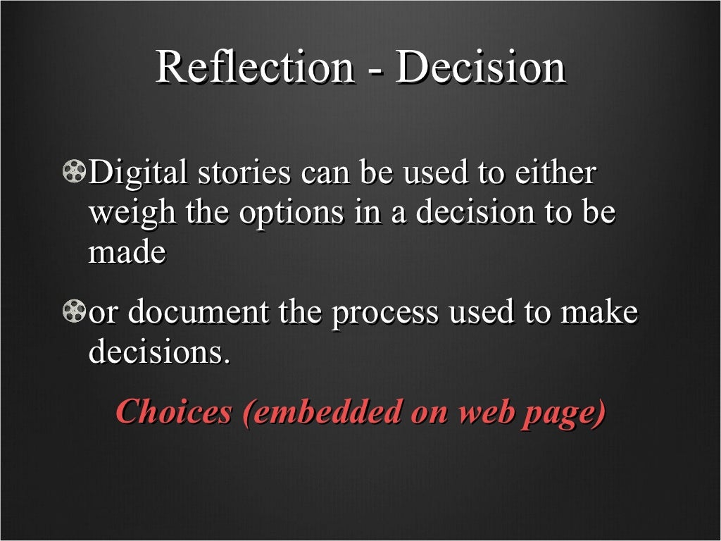 Digital Storytelling
