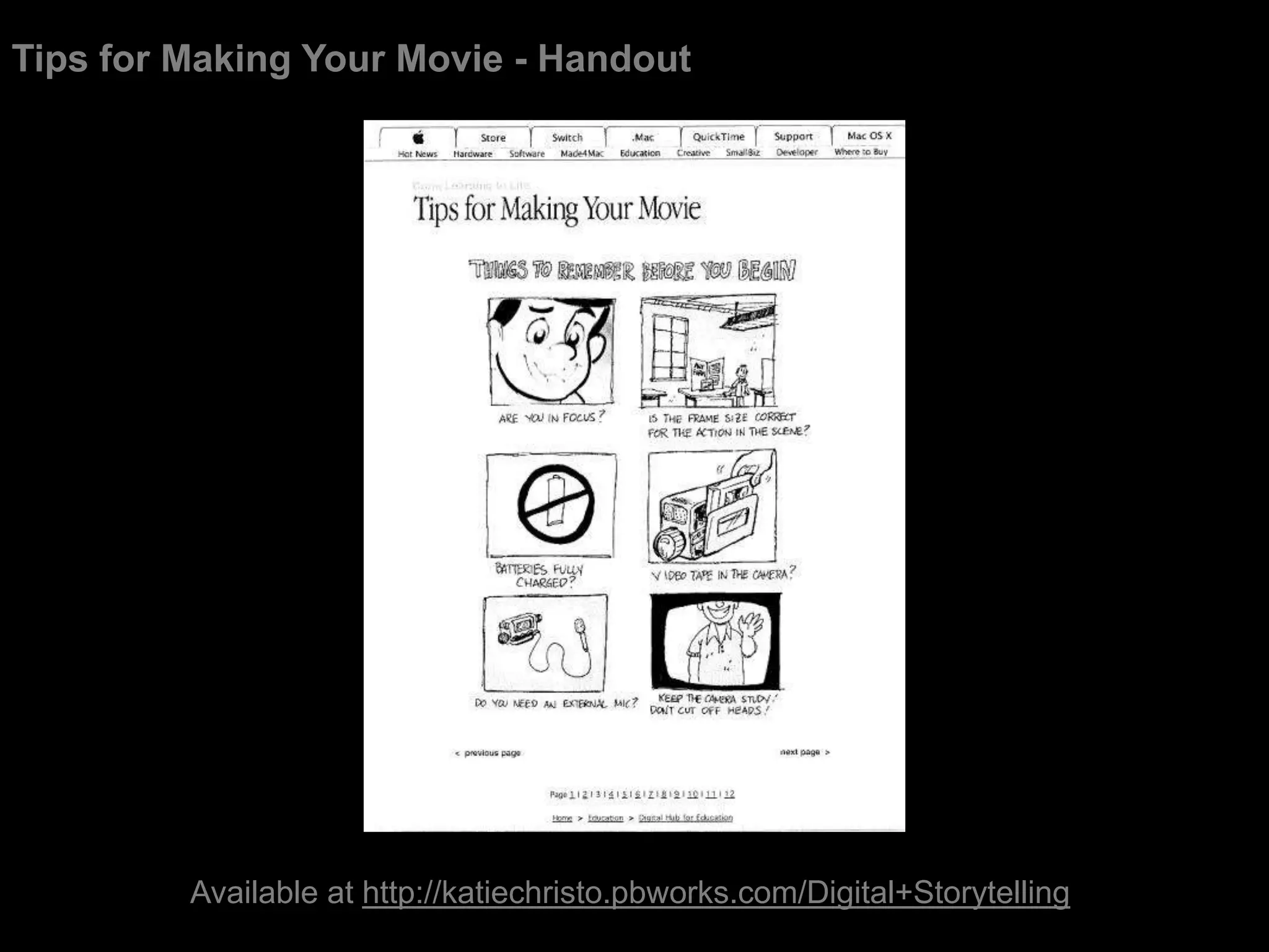 Digital Storytelling 2009