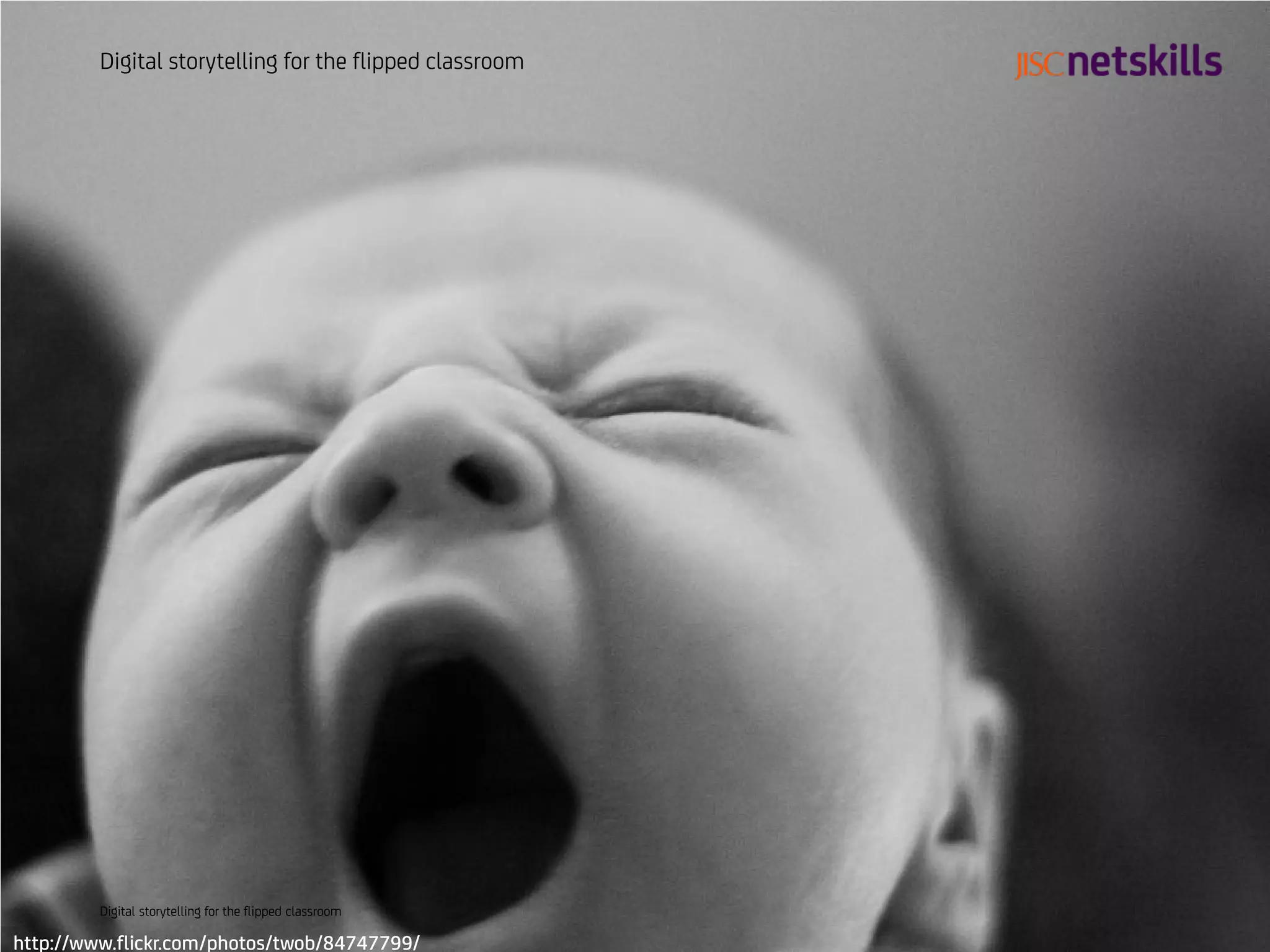 Digital storytelling for the flipped classroom




         Digital storytelling for the flipped classroom

http://www.flickr.com/photos/twob/84747799/
 