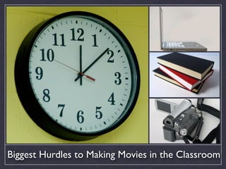 Biggest Hurdles to Making Movies in the Classroom
 