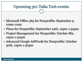 RESOURCES CONT. 
 Search for what topics people are searching for on the internet so you can better target your content: 
http://www.google.com/trends/explore 
 Search what conversations are happening on twitter so you can join ones with the most chatter. This tool 
shows you which related hashtags are more popular to your topic: 
http://hashtagify.me/hashtag/entrepreneurship 
 If you want to practice how to distill complex info and still preserve the essence of the story, check out this 
class on writing micro-fiction: http://www.skillshare.com/classes/writing/Mini-Class-Flash-Fiction-How-to-Tell- 
Pint-Sized-Stories/2104850910/project-guide 
 We didn't have time to cover this, but if you need to edit your photos to have them stand out more, free image 
editors roundup here: http://mashable.com/2013/07/22/free-image-editors/ 
 If anyone have data stories they want to tell (infographics, stories that include charts, reports), we would love 
to have them try our tool and get feedback! Request invite on our website: http://livestories.com/ 
 