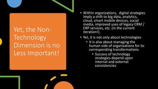 Digital  Strategies: Covid-19 in Context