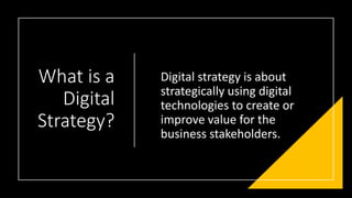 Digital  Strategies: Covid-19 in Context