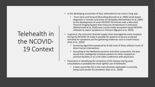 Digital  Strategies: Covid-19 in Context