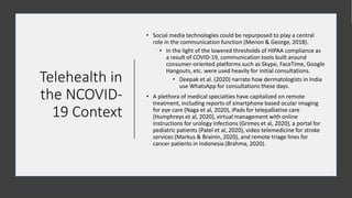 Digital  Strategies: Covid-19 in Context