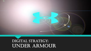 Digital Strategy:
Under Armour
 
