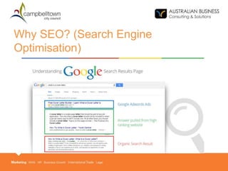 Why SEO? (Search Engine
Optimisation)
 
