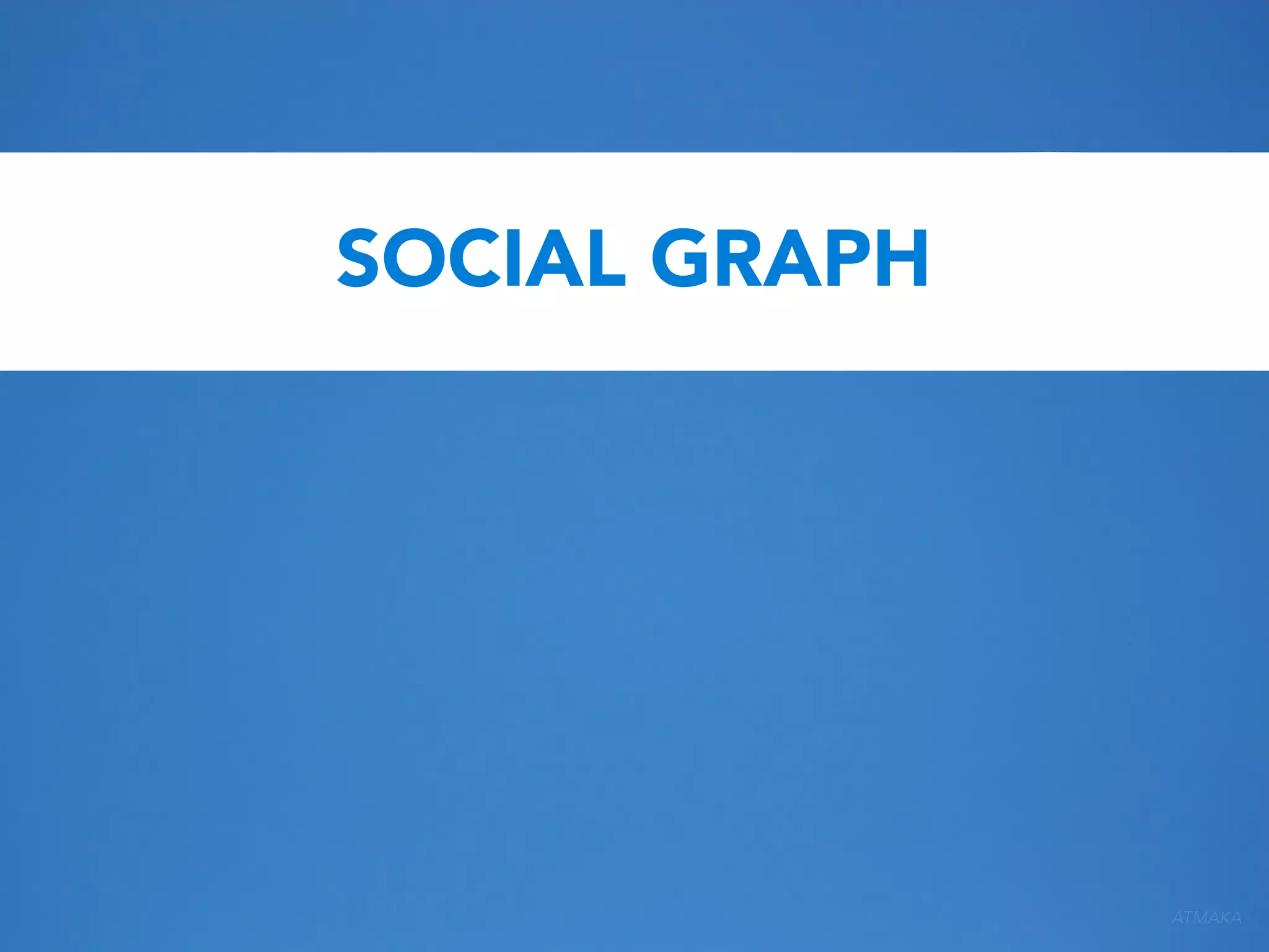 SOCIAL GRAPH

ATMAKA

 