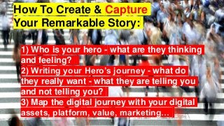 How to tell your Breakthrough story with your Digital strategy - storytelling matters online By Doyle Buehler for the NIFNEX Festival of Business Learning - doyle buehler - 2018 11