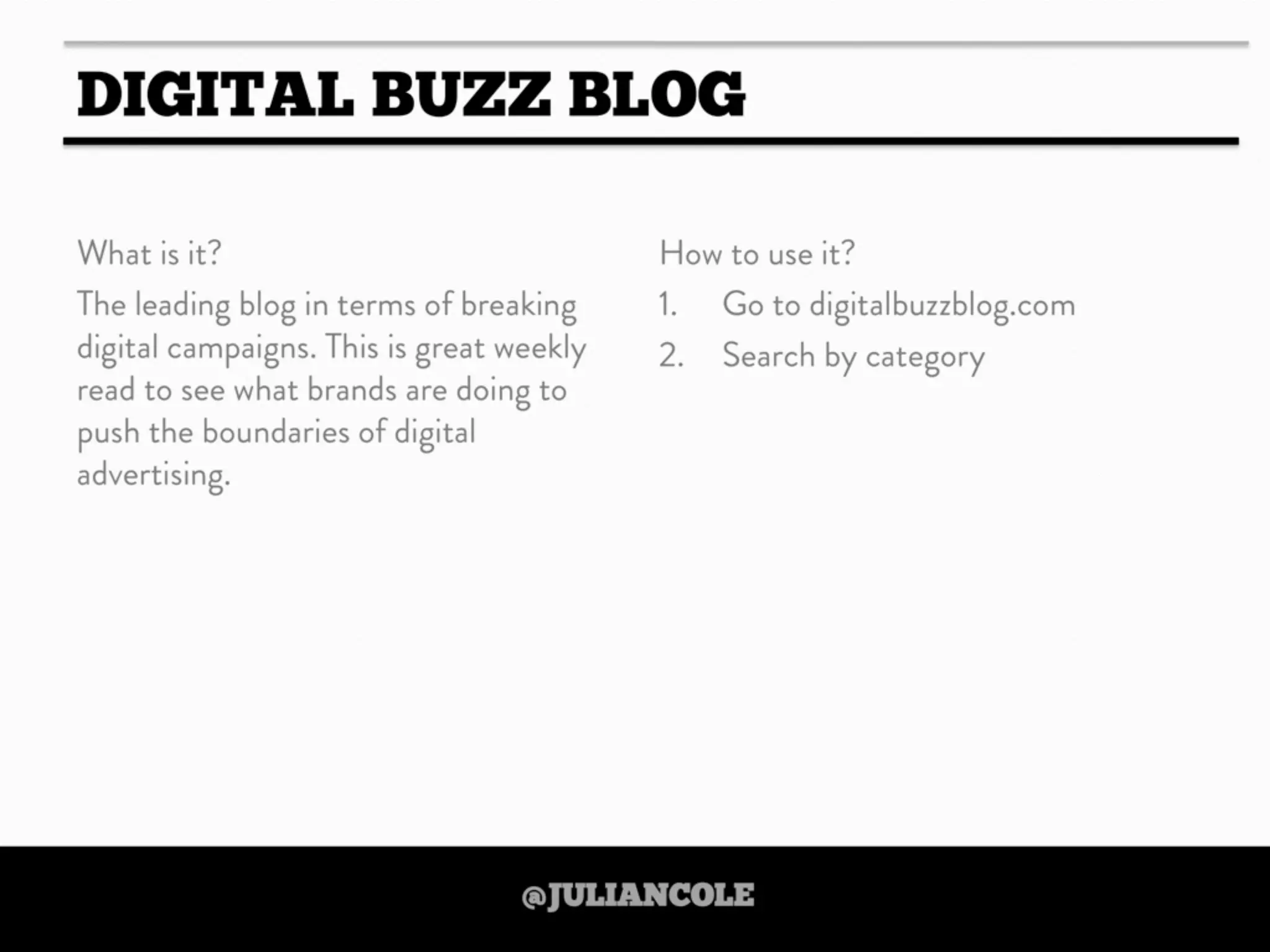 Digital Strategy Toolbox 2014