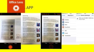 Office lens APP
 