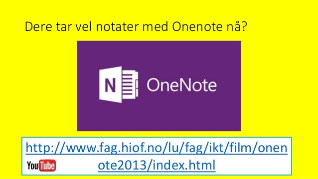 hva er onenote 2016