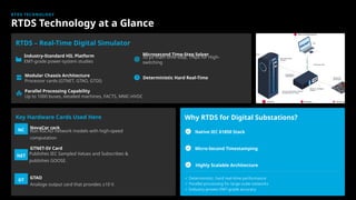 Novacore Rack Rtds Real-Time IEC 61850-Based Digital Substation Implementation Using RTDS ...