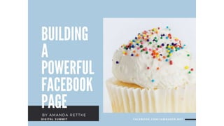Amanda Rettke - Facebook Power Tips