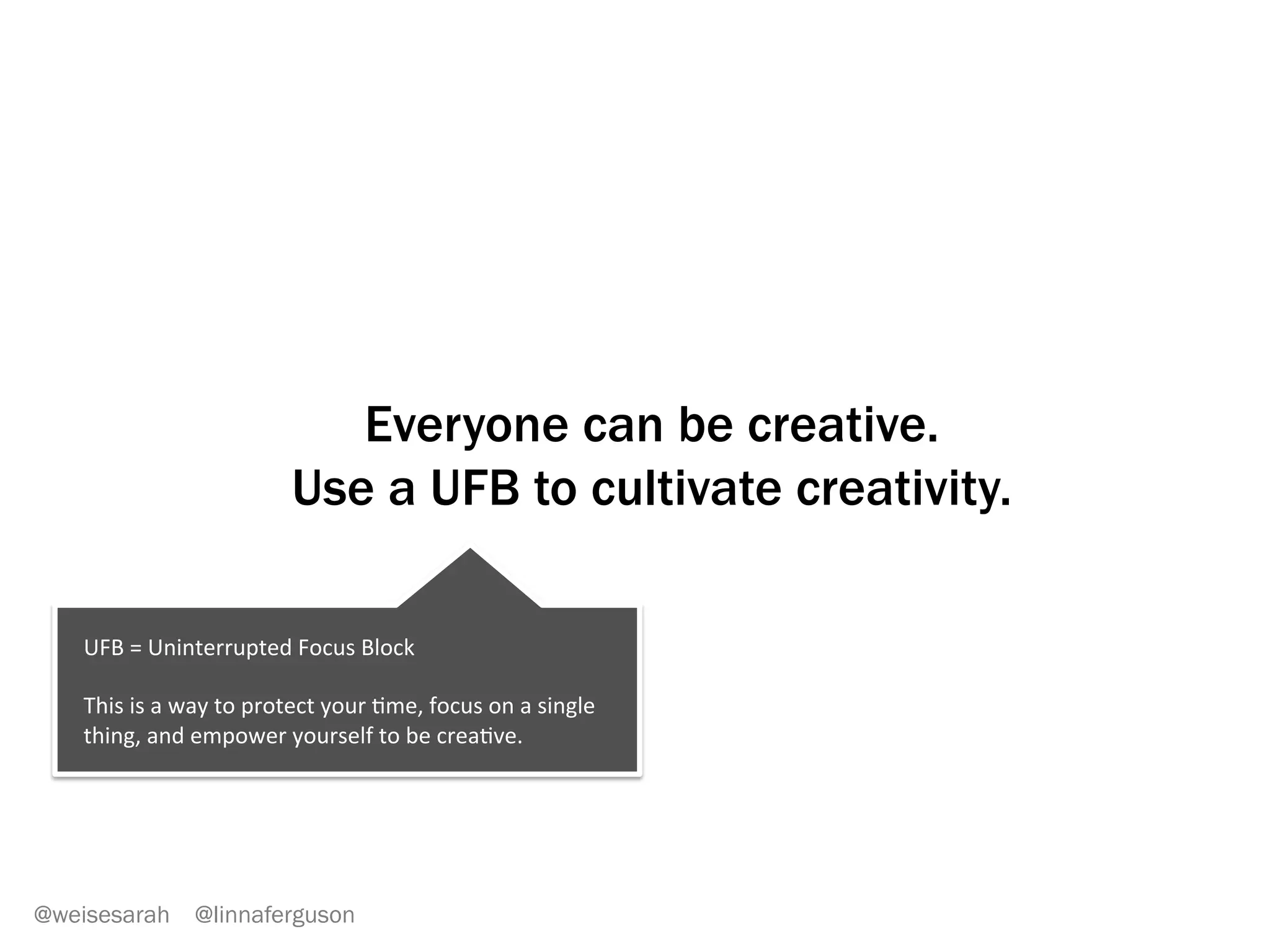 @weisesarah @linnaferguson
Look	
  at	
  a	
  3-­‐5	
  year	
  old	
  classroom.	
  	
  These	
  spaces	
  are	
  
ﬁlled	
  with	
  fun	
  and	
  colorful	
  things	
  to	
  do,	
  see	
  and	
  
touch.	
  	
  	
  
 