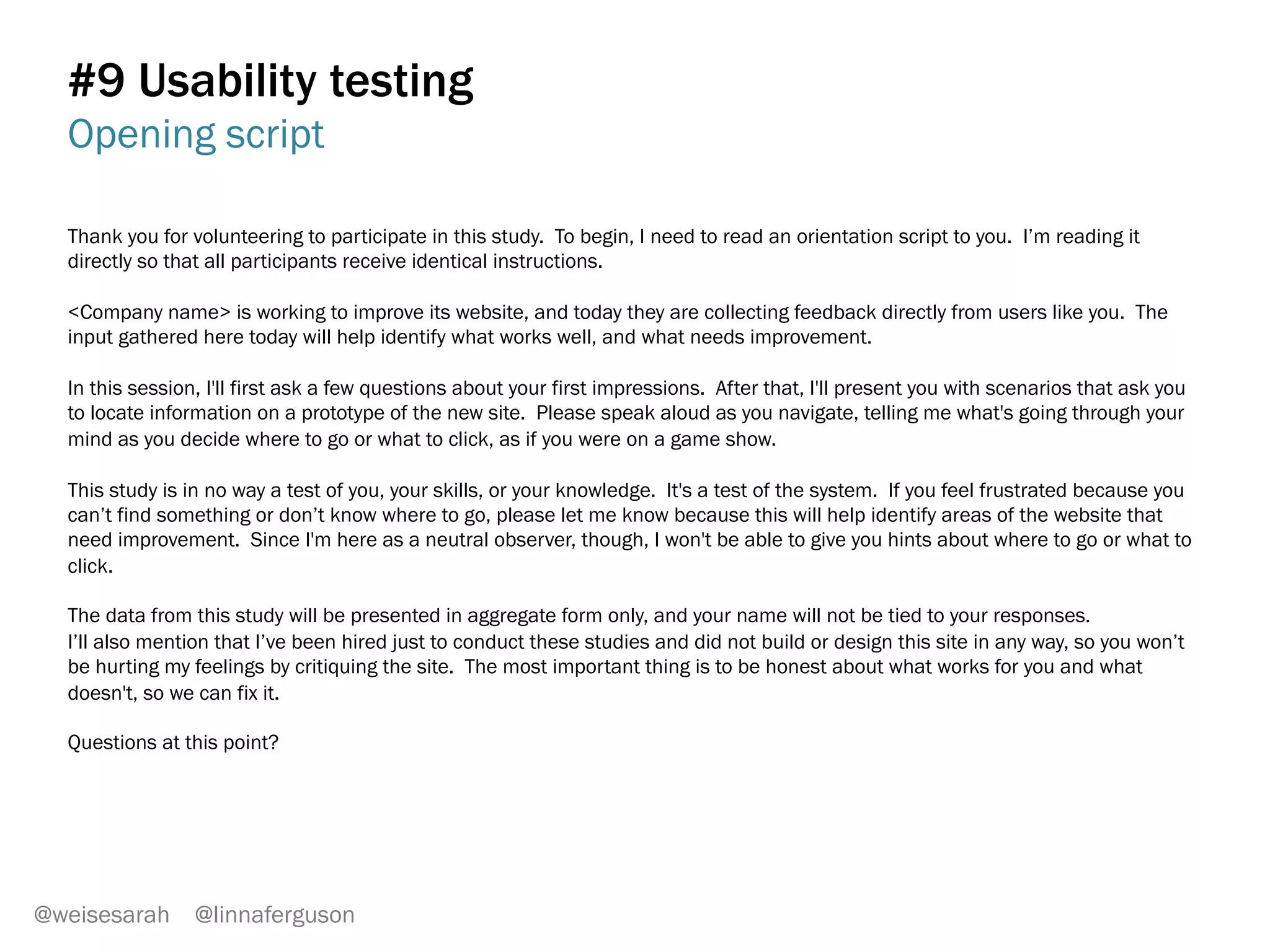 #7 Write-and-pass user stories generate perspectives
@weisesarah @linnaferguson
 