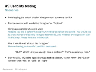 #8 Ideation generates lots of ideas and gets people out of “ruts”
@weisesarah @linnaferguson
 