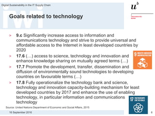 Digital Sustainability in the IT Supply Chain | PDF