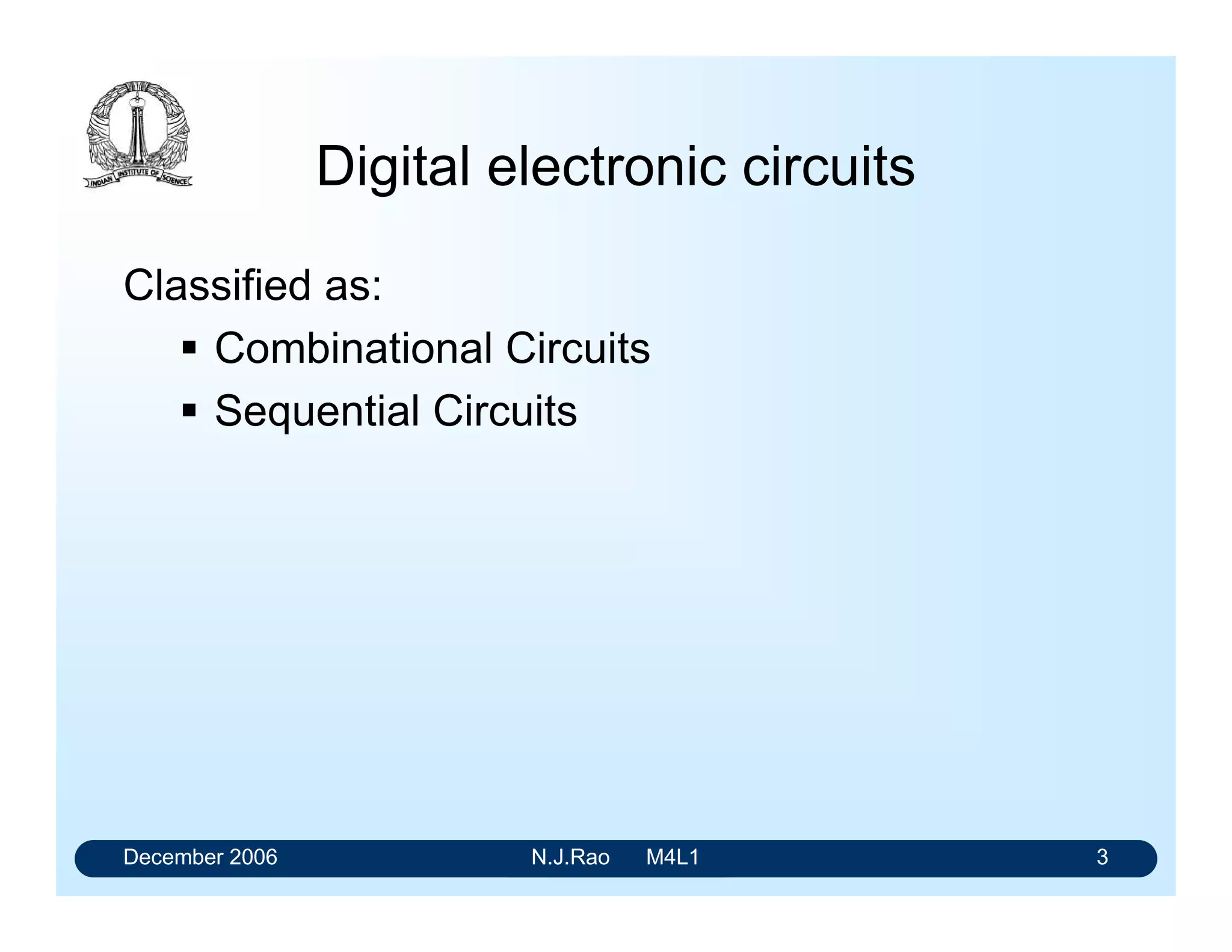 6
Loading Characteristics: The differential input to ECL circuits offers several
advantages. Its common-mode-rejection feature offers immunity against power-
supply noise injection, and its relatively high input impedance makes it possible
for any circuit to drive a relatively large number of inputs without deterioration of
the guaranteed noise margin. Hence, DC fan out with ECL circuits does not
normally present a design problem. Graphs given by the vendor showing the
output voltage levels as a function load current can be used to determine the
actual output voltages for loads exceeding normal operation.
Family IILmax
µA
IIHmax
mA
IOLmax
mA
IOHmax
mA
MECL III 0.5 350 25 25
ECL 10K 0.5 265 22 22
ECL 10KH 0.5 265 22 22
ECL 100K 0.5 265 55 55
Transition Times and Propagation Delays: The transition times and delays
associated with different ECL families are given in the following.
Family Prop. delay
ns
Edge speed
ns
Flip-flop
toggle rate
MHz
MECL III 1 1 500
ECL 10K
(1010010500)
2 3.5 160
ECL 10K
(1020010600)
1.5 2.5 250
ECL 10K
(10800)
1 - 2.5 3.5 NA
ECL 10KH 1 1.8 250
ECL 100K 0.75 0.75 300
The rise and fall times of an ECL output depend mainly on two factors, the
termination resistor and the load capacitance. Most of the ECL circuits typically
have a 7 ohm output impedance and are relatively unaffected by capacitive
loading on positive going output signal. However, the negative-going edge is
dependent on the output pull down or termination resistor. Loading close to a ECL
output pin will cause an additional propagation delay of 0.1 ns per fan-out load
 