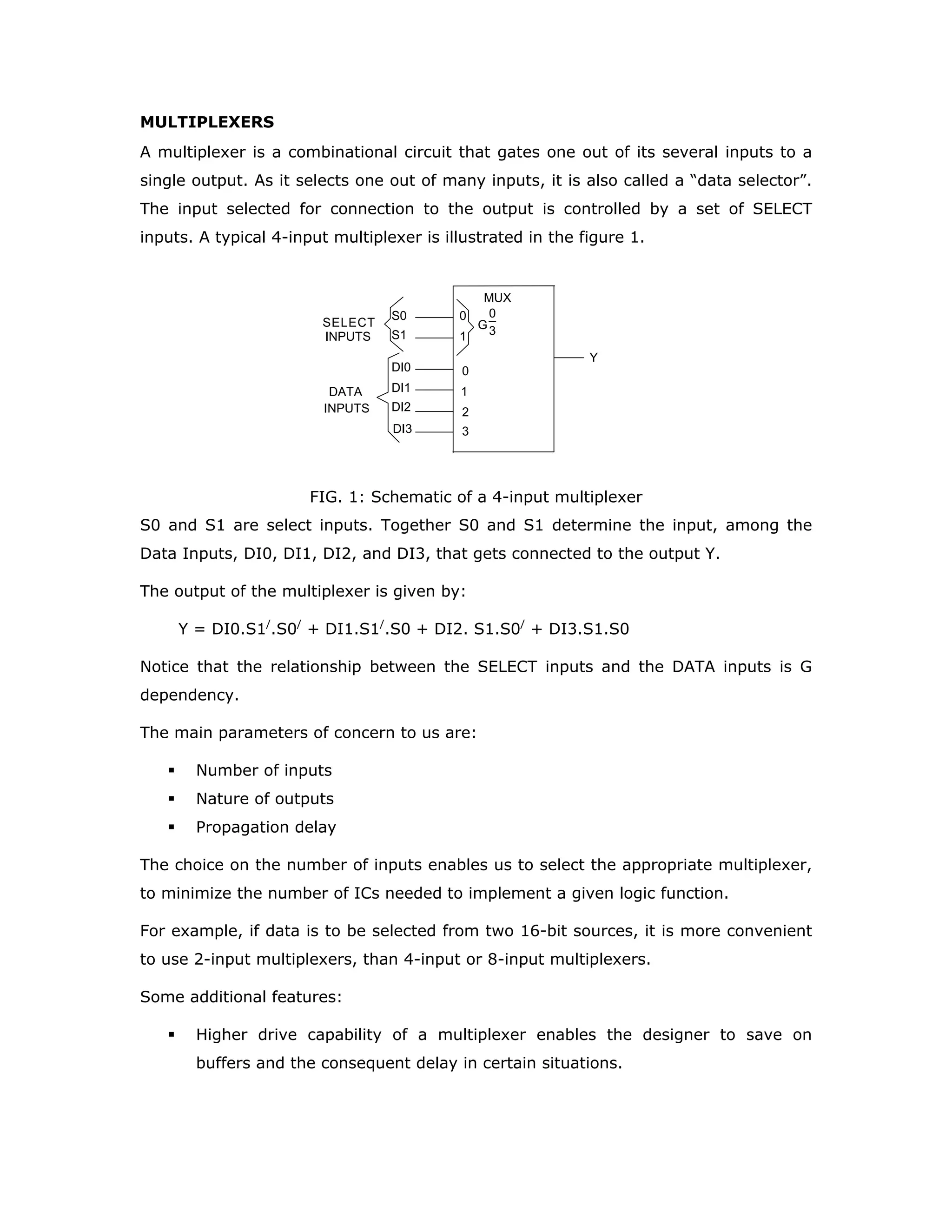 December 2006 N.J.Rao M4L3 12
Realization of Y
EN
0
1
2
1
2
3
4
5
6
7
0
G 0
7
MUX
C
B
A
L
H
Y
 