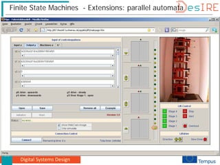 Digital Systems Design
18
Finite State Machines - Extensions: parallel automata
 