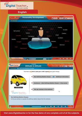 Digital teacher brochure