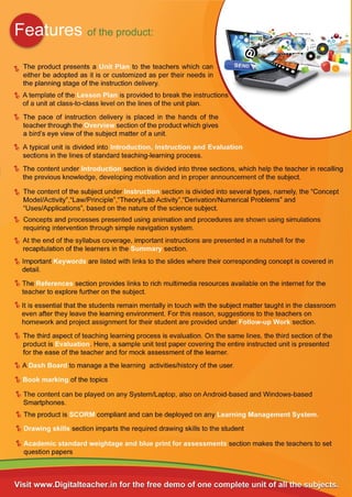 Digital teacher brochure